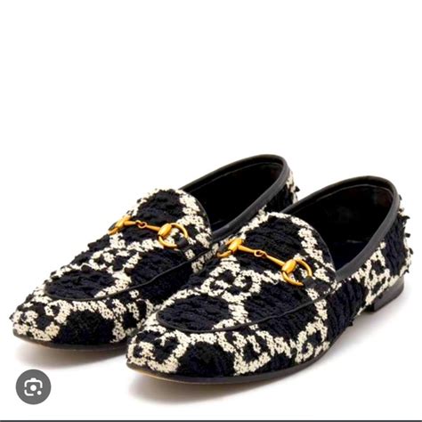 gucci tweed loafers|gucci loafers zara.